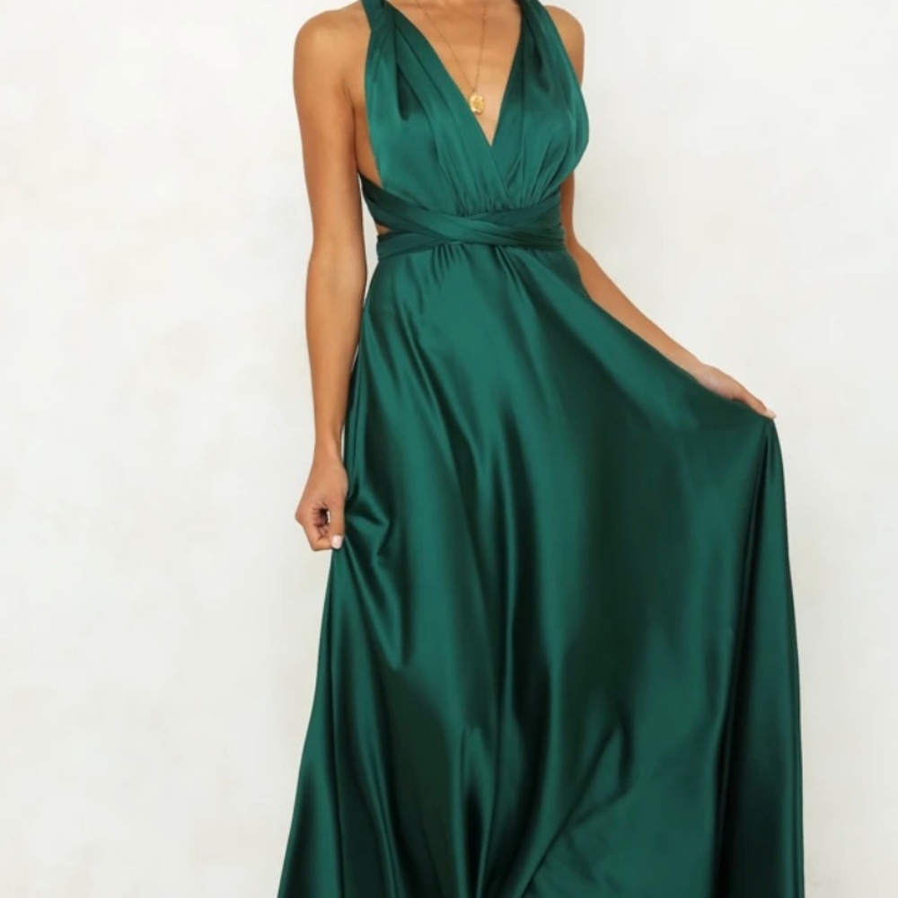 Sage dress